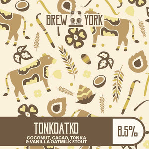 Tonkoatko - Brew York - Imperial Milk Stout, 8.5%, 440ml