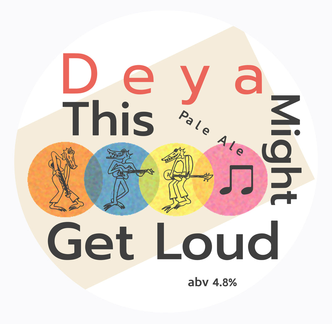 This Might Get Loud - Deya Brewing - Pale Ale, 4.8%, 500ml Can
