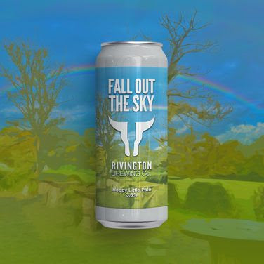 Fall Out The Sky - Rivington Brewing Co - Hoppy Little Pale, 3.6%, 500ml Can