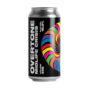 Midlife Crisis - Overtone Brewing Co - TDH Triple IPA, 10%, 440ml Can