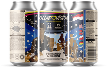 Load image into Gallery viewer, Fernando &amp; Fillipo - Brew York X Moersleutel - 7th Birthday Almond, Chocolate &amp; Tonka White Stout, 8%, 440ml Can
