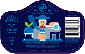 Blue Rye The Sour Guy - Mikkeller San Diego - Berliner-style Weisse Brewed w/ Blueberry & Rye, 6.2%, 473ml Can