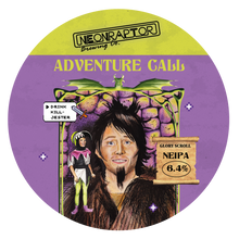 Load image into Gallery viewer, Adventure Call - Neon Raptor - NEIPA, 6.4%, 440ml Can
