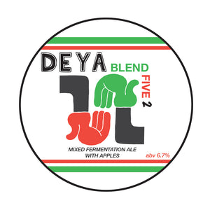 Blend 5 - Deya Brewing - Mixed Fermentation Ale with Apples, 6.7%, 750ml Sharing Bottle