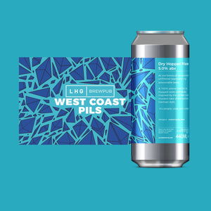 West Coast Pils - Left Handed Giant Brewpub - Dry Hopped Pilsner, 5%, 440ml