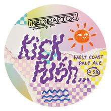 Load image into Gallery viewer, Kick, Push - Neon Raptor - West Coast Pale Ale, 4.5%, 440ml Can
