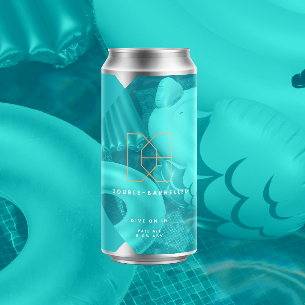 Dive On In - Double Barrelled - Pale Ale, 5%, 440ml Can