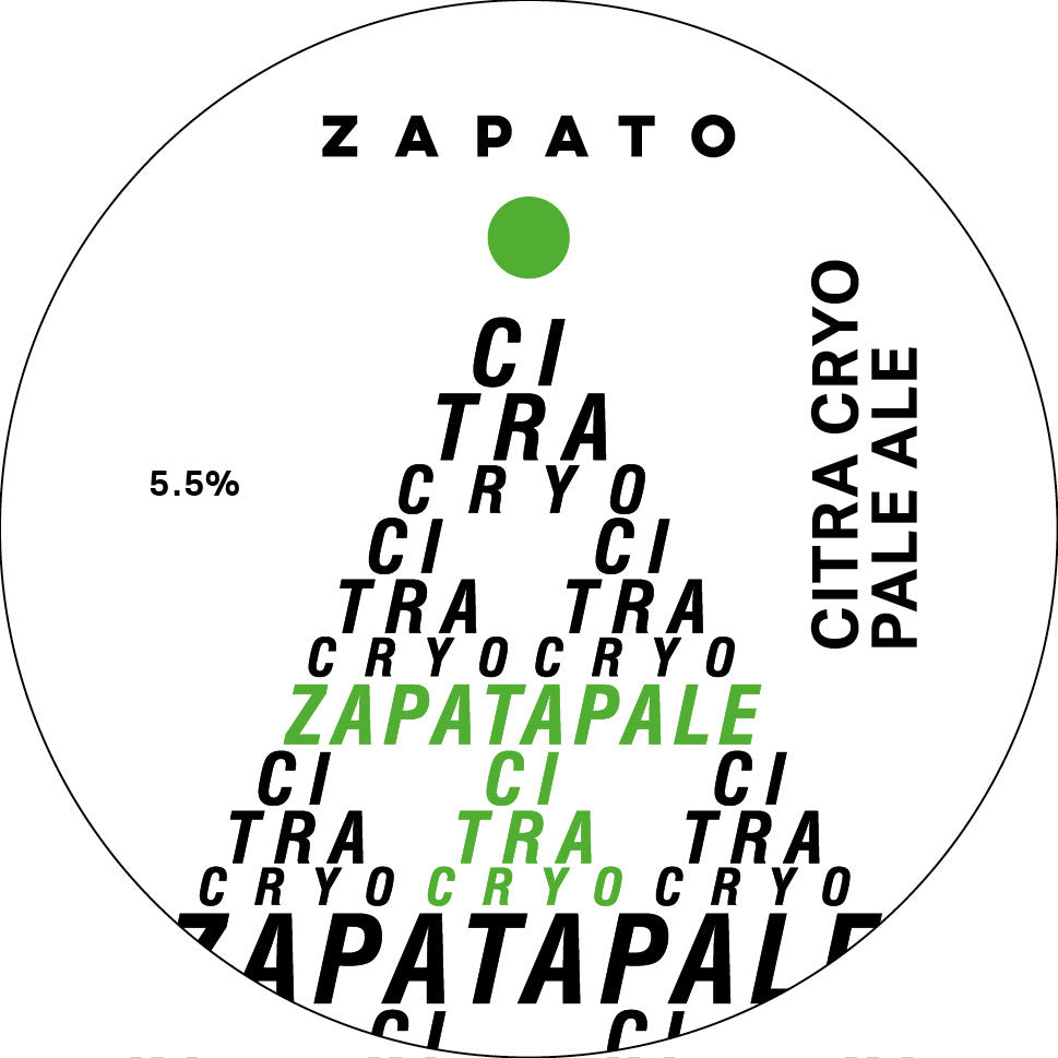 Zapatapale Citra Cryo - Zapato Brewery - Pale Ale, 5.5%, 500ml Can