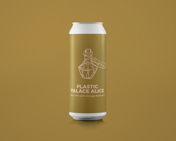 Plastic Palace Alice - Pomona Island - Sour IPA with Orange Blossom, 7.2%, 440ml Can