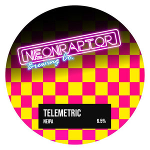 Telemetric - Neon Raptor - New England IPA, 6.5%, 440ml Can