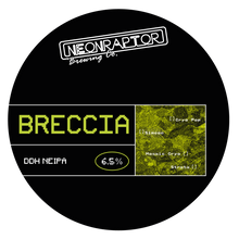 Load image into Gallery viewer, Breccia - Neon Raptor - DDH NEIPA, 6.5%, 440ml Can
