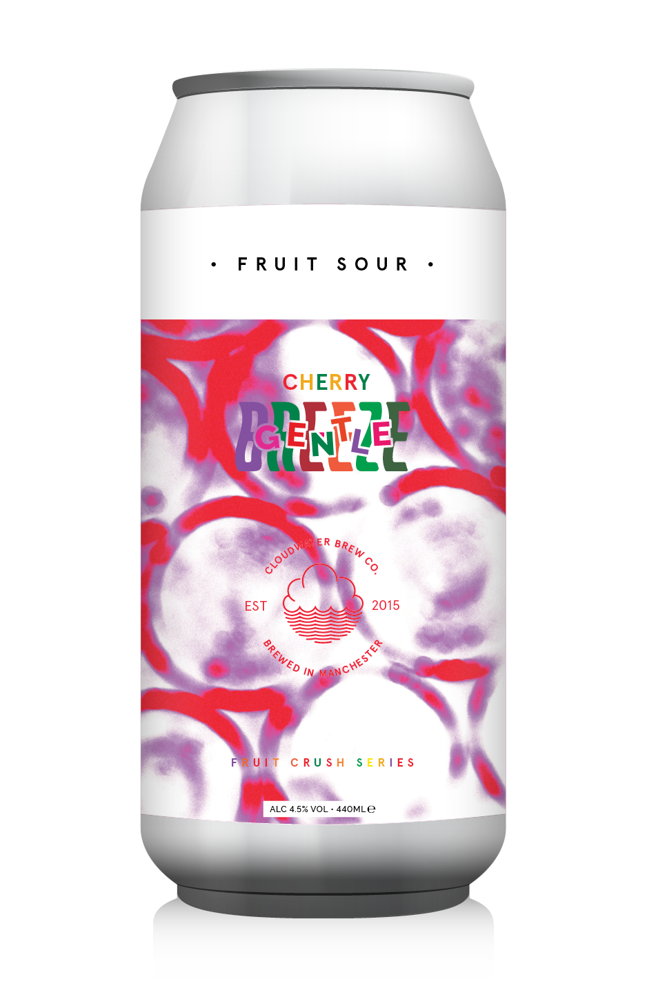 Cherry Gentle Breeze - Cloudwater - Fruited Sour with Cherry, 4.5%, 440ml Can