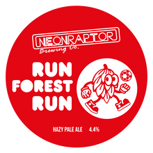 Load image into Gallery viewer, Run Forest Run - Neon Raptor - NE Pale Ale, 4.4%, 440ml Can
