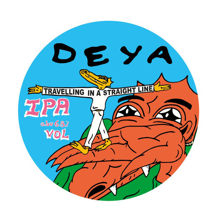 Travelling In A Straight Line - Deya Brewing - IPA, 6.8%, 500ml Can