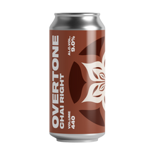 Load image into Gallery viewer, Chai Right - Overtone Brewing Co - Chai Latte Imperial Stout, 9%, 440ml Can
