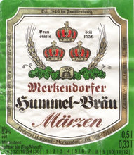 Load image into Gallery viewer, Märzen - Brauerei Hummel - Märzen, 5.4%, 500ml Bottle
