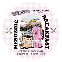 Load image into Gallery viewer, Mesozoic Breakfast - Neon Raptor Turning Point Brew Co - Coffee &amp; Chocolate Breakfast, 4.2%, 440ml Can
