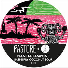 Load image into Gallery viewer, Pianeta Lapmone - Pastore Brewing X Elm Eleven - Raspberry, Peach, Lime, Toasted Coconut Imperial Sour, 11%, 440ml Can
