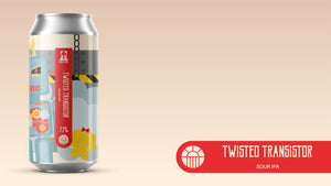 Twisted Transistor - Brew York - Citra, Mosaic & SImcoe Sour IPA, 7%, 440ml Can