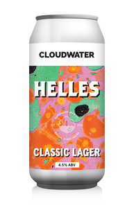 Helles - Cloudwater - Helles Classic Lager, 4.5%, 440ml Can
