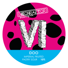 Load image into Gallery viewer, DOO - Neon Raptor - Imperial Fruited Pastry Sour, 10%, 440ml Can
