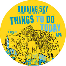 Load image into Gallery viewer, Things To Do Today - Burning Sky - American Pale Ale, 4.8%, 440ml Can
