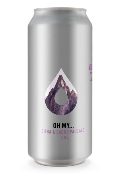 Oh My.. - Polly's Brew Co X Big Mountain - Citra & Sabro Pale, 5.8%, 440ml Can