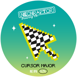 Cursor Major - Neon Raptor - NEIPA, 6.2%, 440ml Can