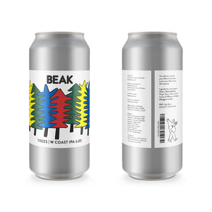 Trees - Beak Brewery - West Coast IPA, 6.8%, 440ml Can