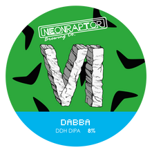 Load image into Gallery viewer, DABBA - Neon Raptor - DDH DIPA, 8%, 440ml Can
