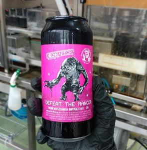 Defeat The Rancor - Neon Raptor X Emperor's Brewery - Pecan Maple Danish Imperial Stout, 13%, 440ml Can