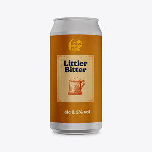 Littler Bitter - Ridgeside Brewery - Low Alcohol Bitter, 0.5%, 440ml Can