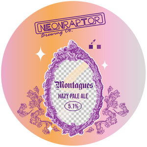 Montagues - Neon Raptor - Hazy Pale Ale, 5.1%, 440ml Can