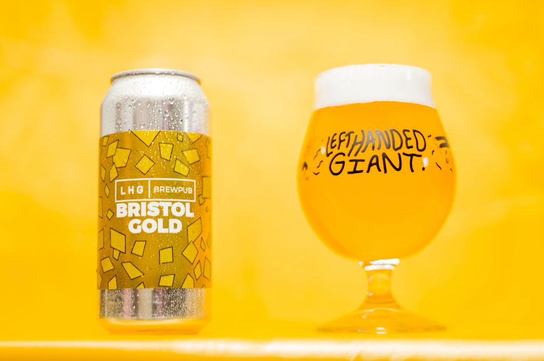Bristol Gold Festbier - Left Handed Giant Brewpub - Festbier, 5.8%, 440ml Can