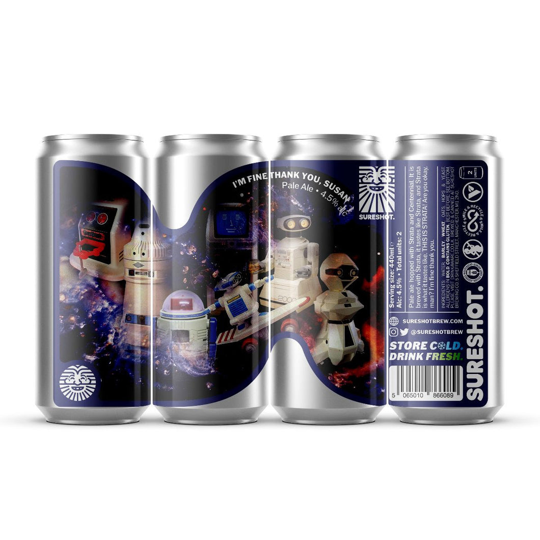 I'm Fine Thank You, Susan - Sureshot - Pale Ale, 4.5%, 440ml Can