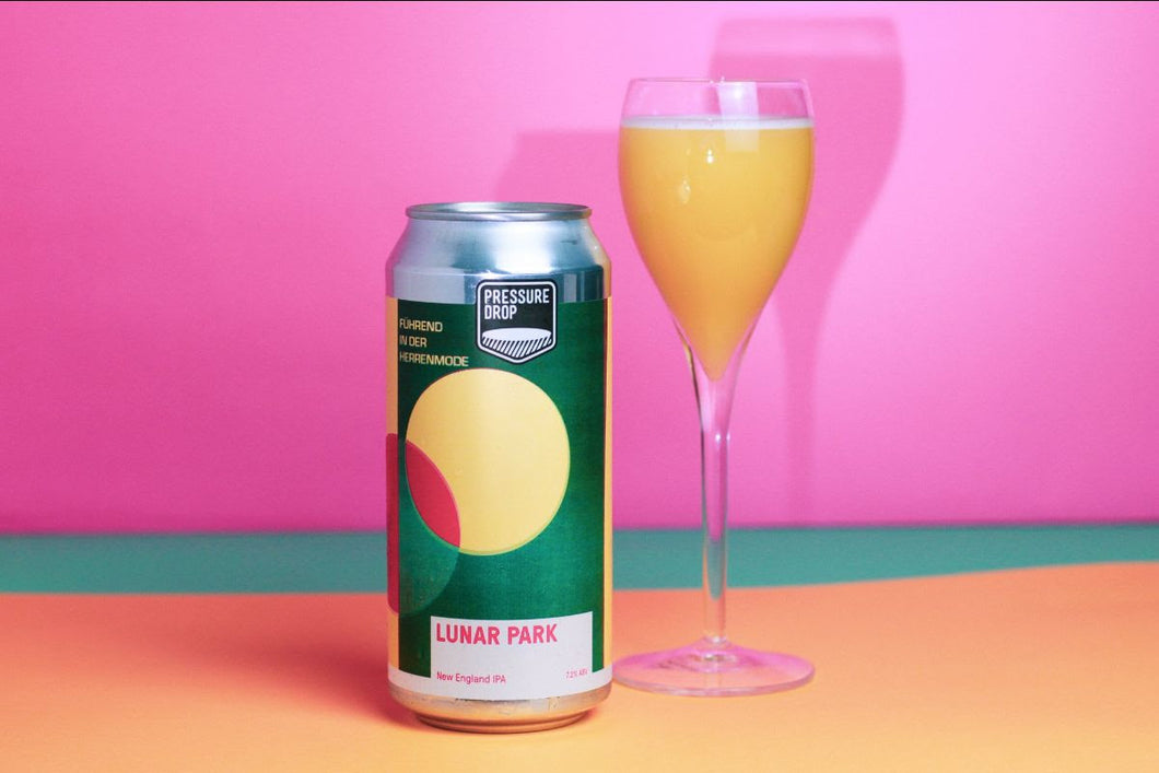 Lunar Park - Pressure Drop - Simcoe & Amarillo NEIPA, 7.2%, 440ml Can