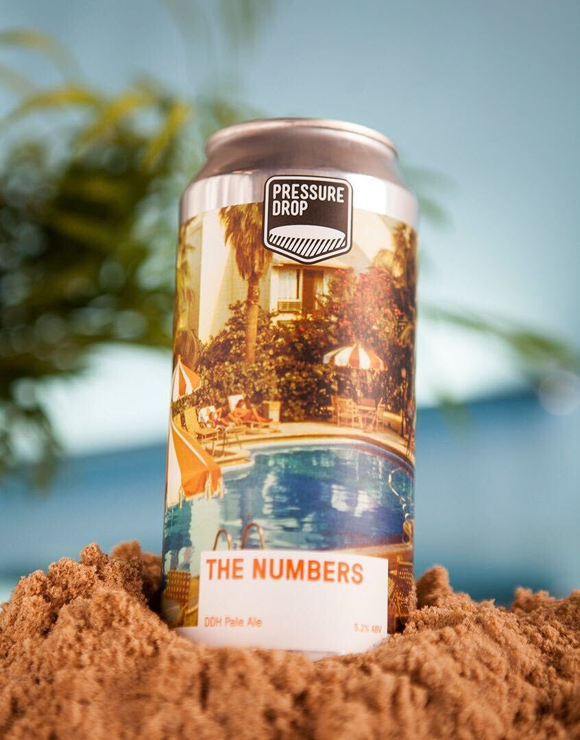 The Numbers - Pressure Drop - DDH New England Pale Ale, 5.2%, 440ml Can