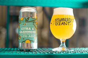 Citra & Cashmere Gluten Free Pale - Left Handed Giant Brewpub - Gluten Free Pale Ale, 5%, 440ml Can