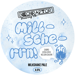 Millscherrn - Neon Raptor - Milkshake Pale Ale, 4.5%, 440ml Can