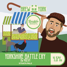 Load image into Gallery viewer, Yorkshire Battle Cry - Brew York X Roosters Brewery - Strata Pale, 4.5%, 440ml Can
