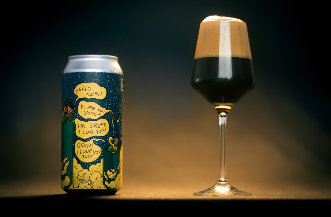 Breaker, Breaker - Left Handed Giant - Export Stout with Chocolate & Coconut, 7%, 440ml Can