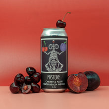 Load image into Gallery viewer, Cherry &amp; Plum Waterbeach Weisse - Pastore Brewing - Cherry &amp; Plum Sour Ale, 3.8%, 440ml Can
