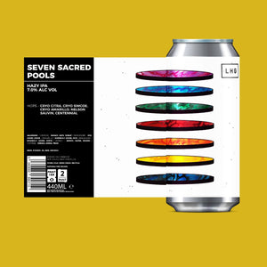 Seven Sacred Pools - Left Handed Giant - Hazy IPA, 7%, 440ml Can