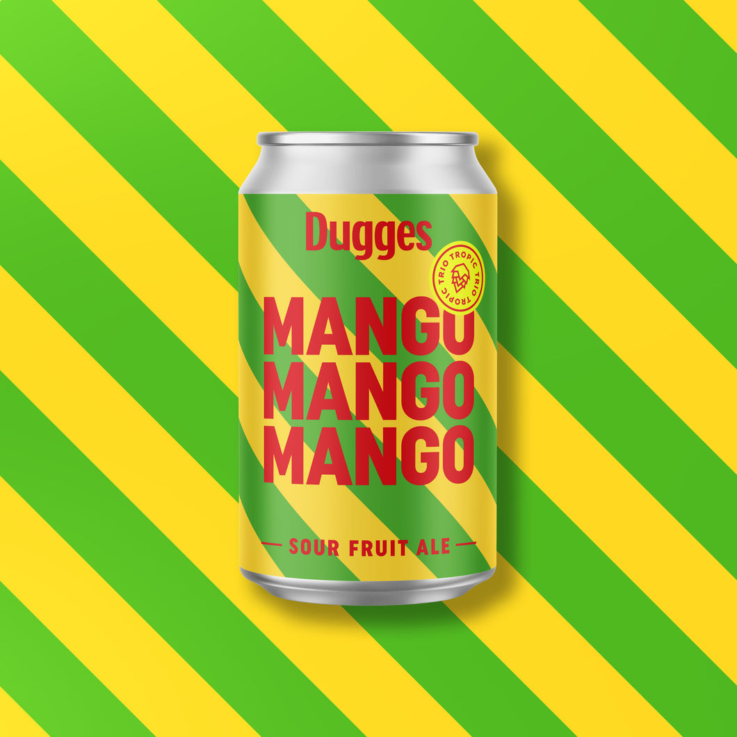 Mango Mango Mango - Dugges Bryggeri X Stillwater Artisanal - Mango Sour Fruit Ale, 4.5%, 330ml Can