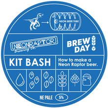 Load image into Gallery viewer, Kit Bash - Neon Raptor - New England Pale Ale, 5%, 440ml Can
