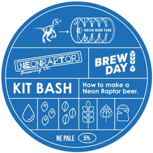 Kit Bash - Neon Raptor - New England Pale Ale, 5%, 440ml Can