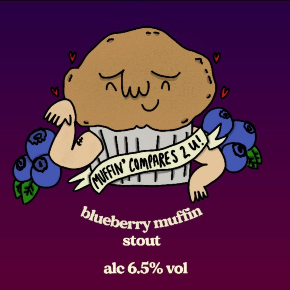 Muffin Compares 2 U - Ridgeside Brewery - Blueberry Muffin Stout - 6.5%, 440ml Can
