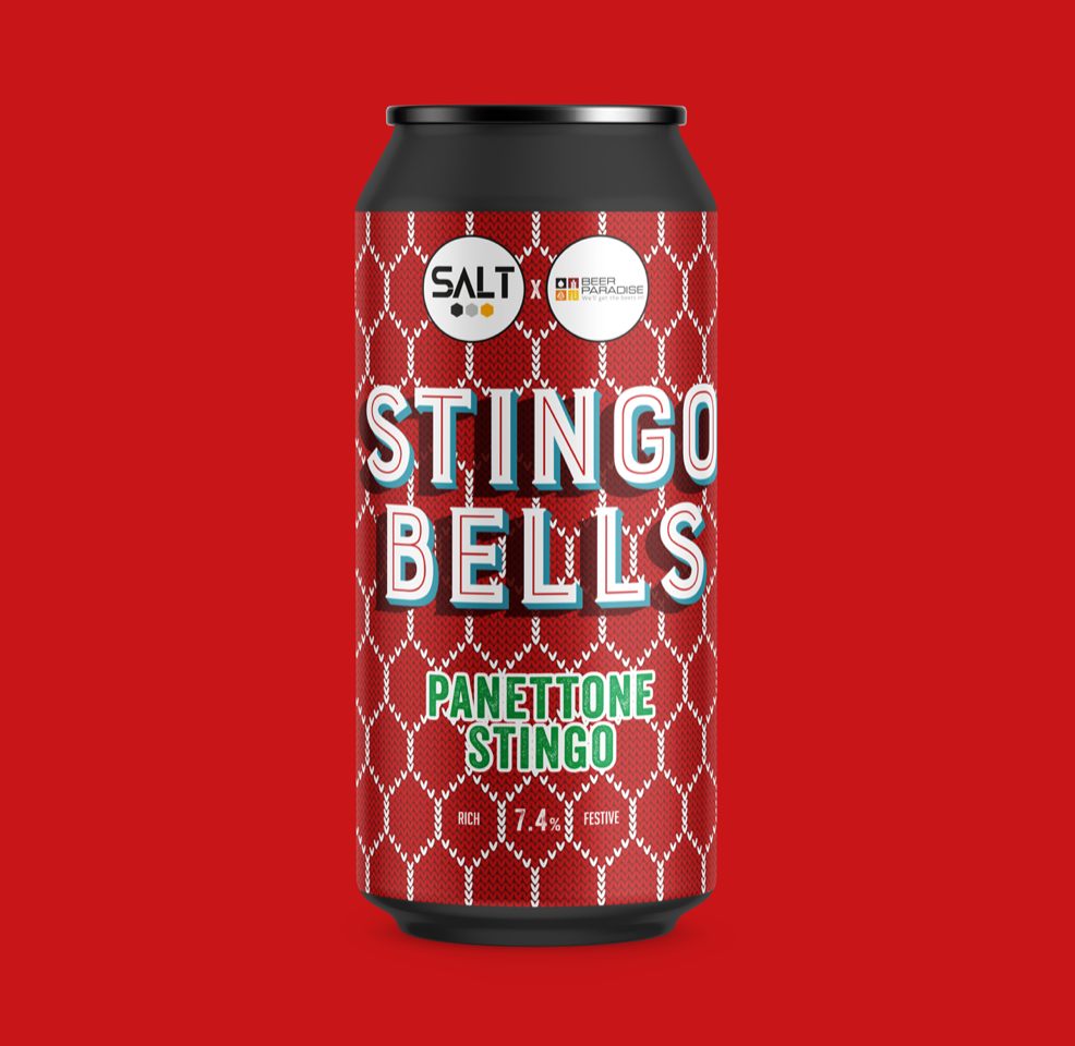 Stingo Bells - Salt Beer Factory - Panettone Stingo, 7.4%, 440ml Can