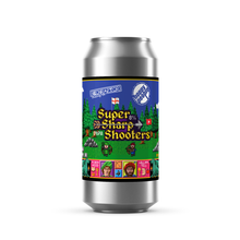 Load image into Gallery viewer, Super Sharp Shooters - Neon Raptor X Hoppy People - DIPA, 8%, 440ml Can
