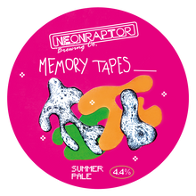 Load image into Gallery viewer, Memory Tapes - Neon Raptor - Summer Pale, 4.4%, 440ml Can
